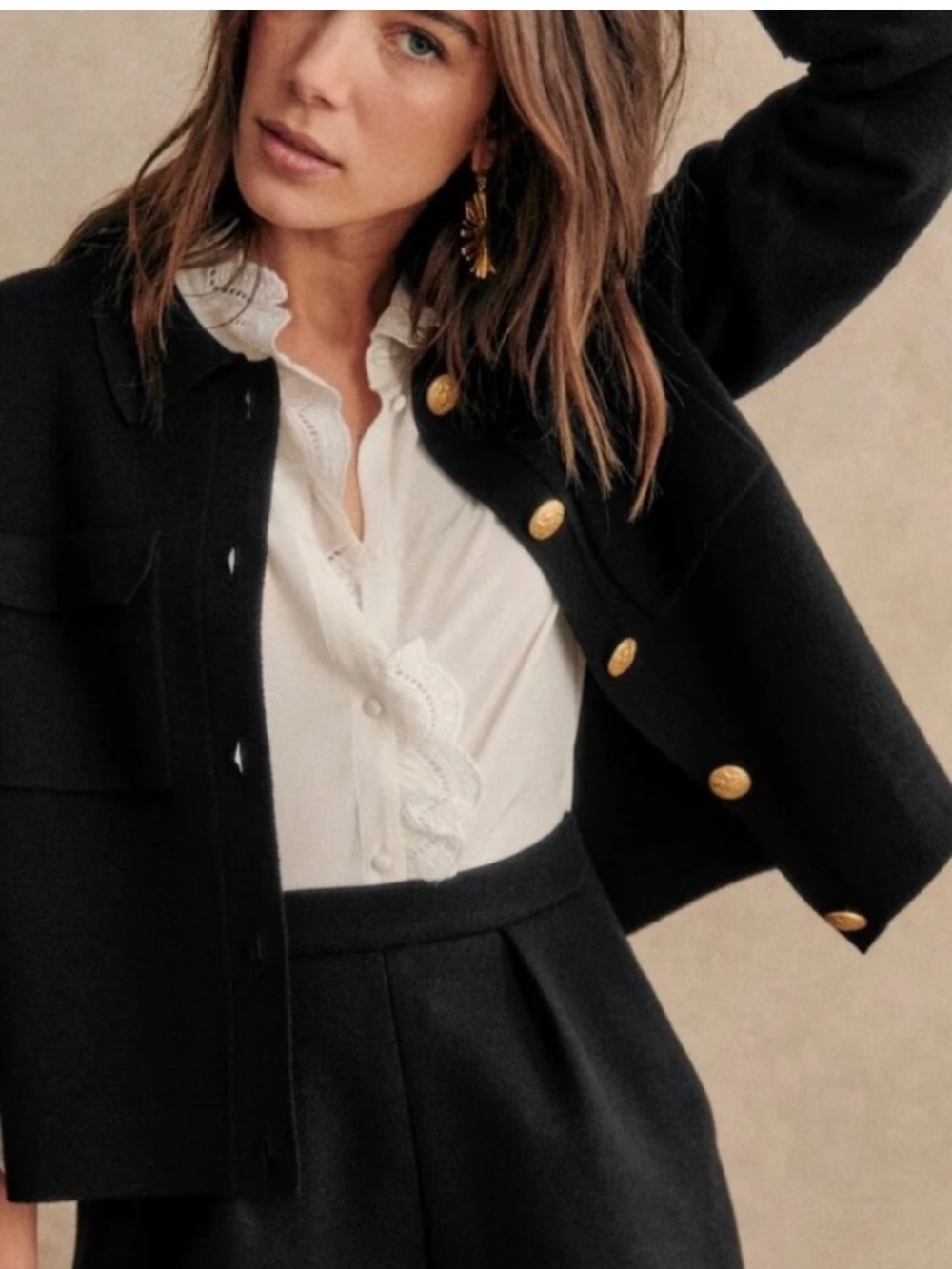 Sezane Betty Cardigan NWT